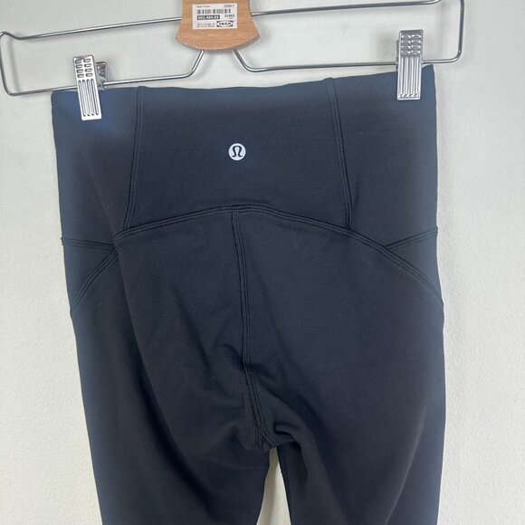 Lululemon Ready to Rulu Leggings 4 Black High Rise 28" Athletic Activewear Stret - Picture 6 of 10